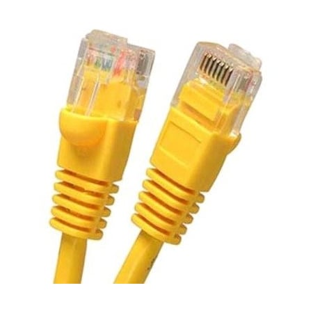 WBOX 1FT CAT 6 CABLES YELLOW, 6PK 0E-C6YW16